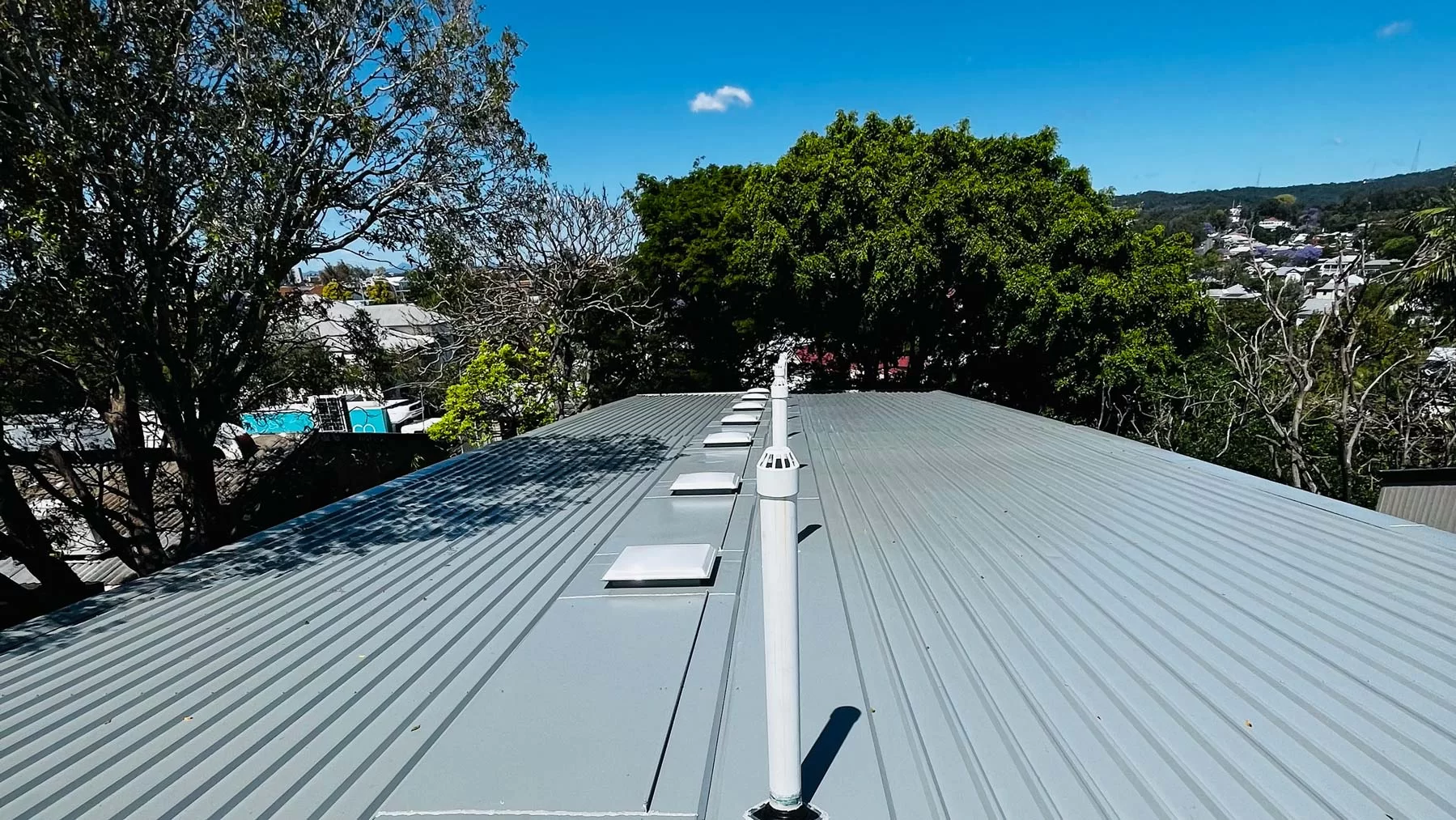Rapid Roof Solutions team roofing work in Queensland