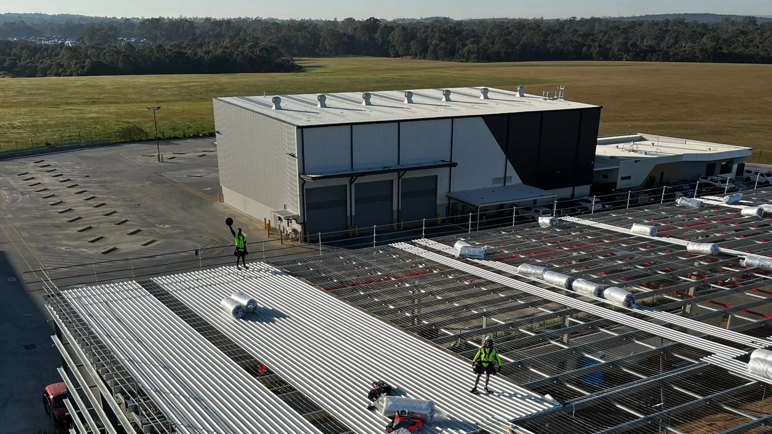Metal roof installed by Rapid Roof Solutions in Queensland